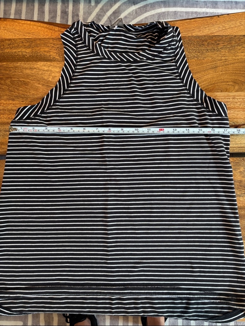 CALIA by Carrie Underwood Black, White, Gray & Striped Tank Top Set of 4 - Picture 5 of 9